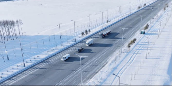 【有卡有料】江淮1卡性能卓越，无惧极寒，破冰黑河