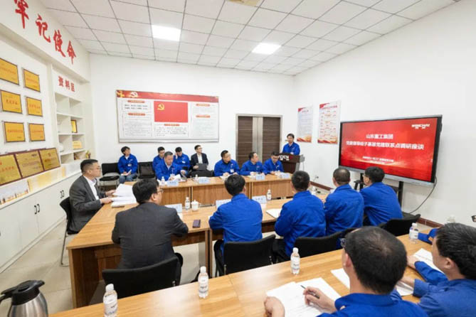 王志坚到潍坊调研权属企业党建与生产经营情况