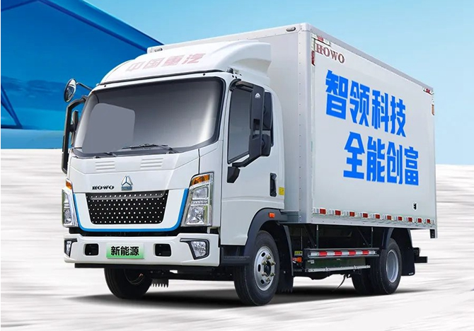 中国重汽HOWO新能源轻卡：真正的强者，从不做选择