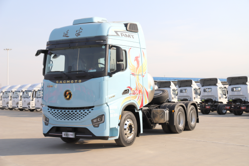 高效动力链+长续航！  陕汽延安S700 LNG牵引车，运输效率翻倍